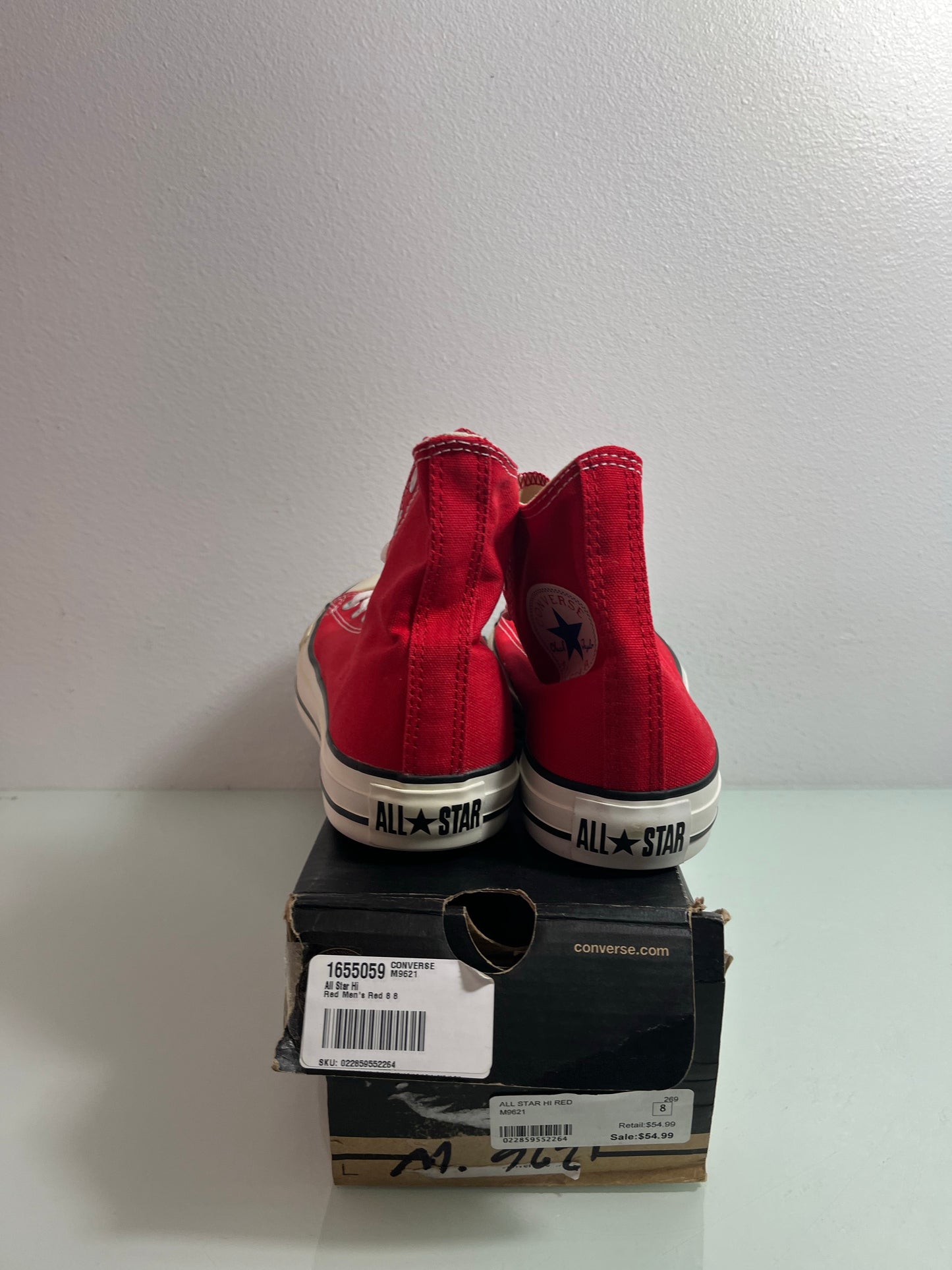 Converse Chuck Taylor All Star "Red" Men's 8- M9621