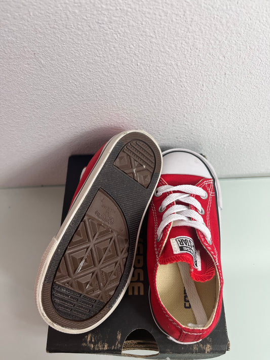 Converse All Star "Red/White" Infant's 7- 7J236