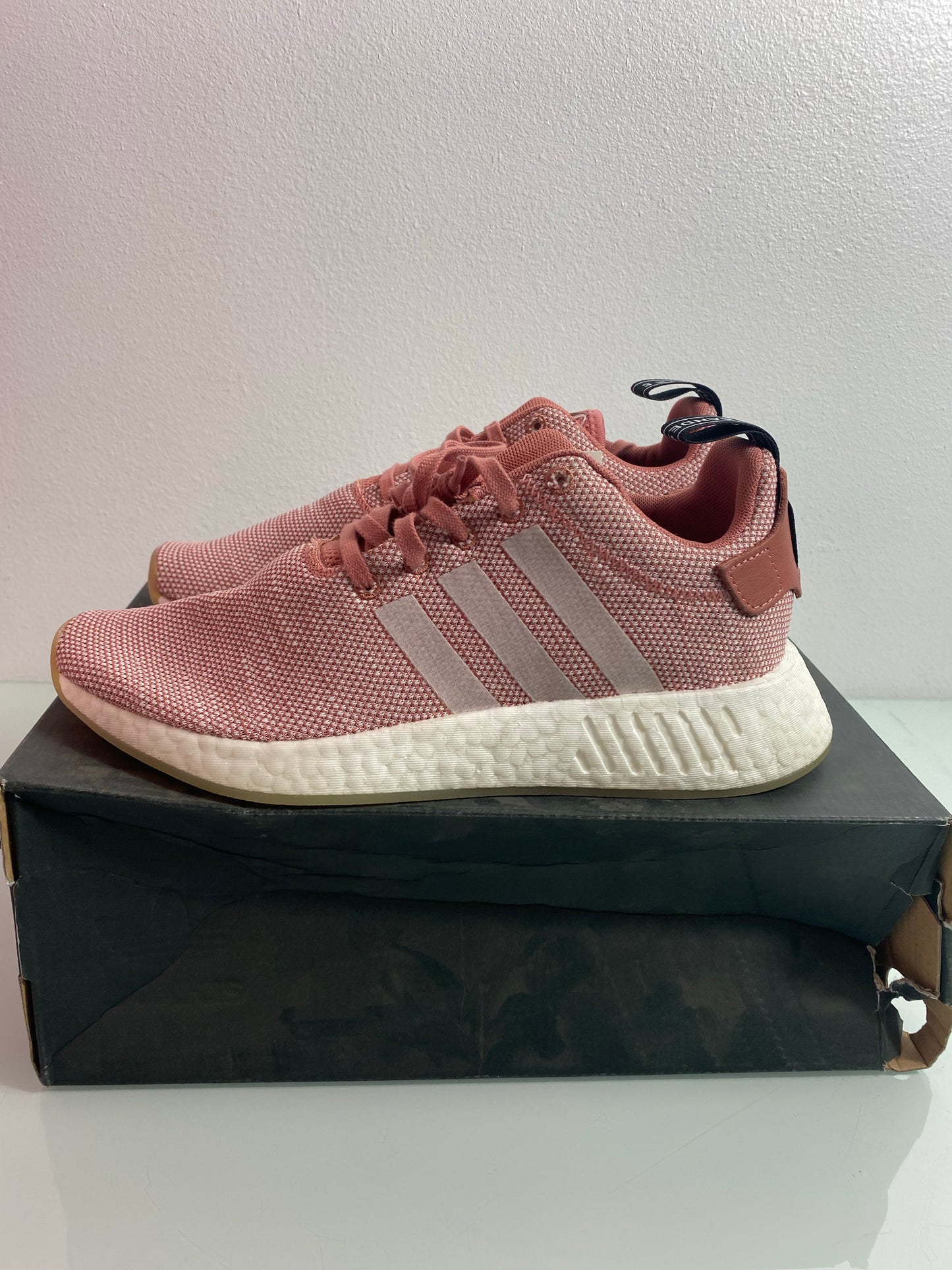 Adidas NMD_R2 "Pink" Women's MIMATE L: 8 R: 7.5 -CQ2007