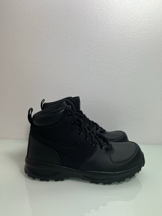 Nike ACG Manoa "Black" Leather Lace Up Boots MISMATE Kid's L:5 R:5.5-613546-001