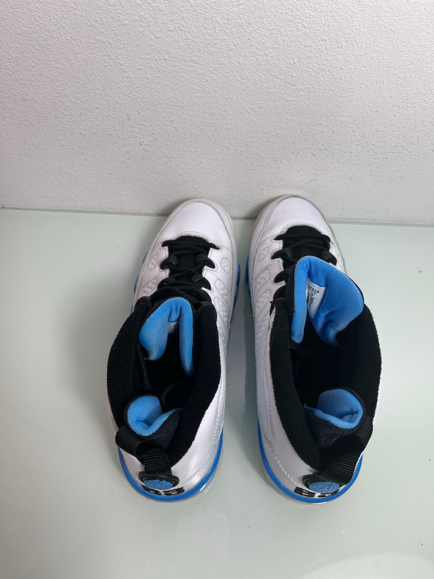 Air Jordan 9 Retro GS 'University Blue' MISMATE Youth's L:5.5 R:6- 302359 103