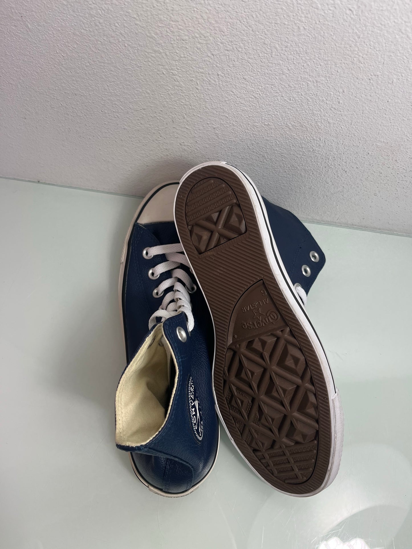 Converse Chuck Taylor All Star "Navy" MISMATE Men's L:7 R:6-149490C