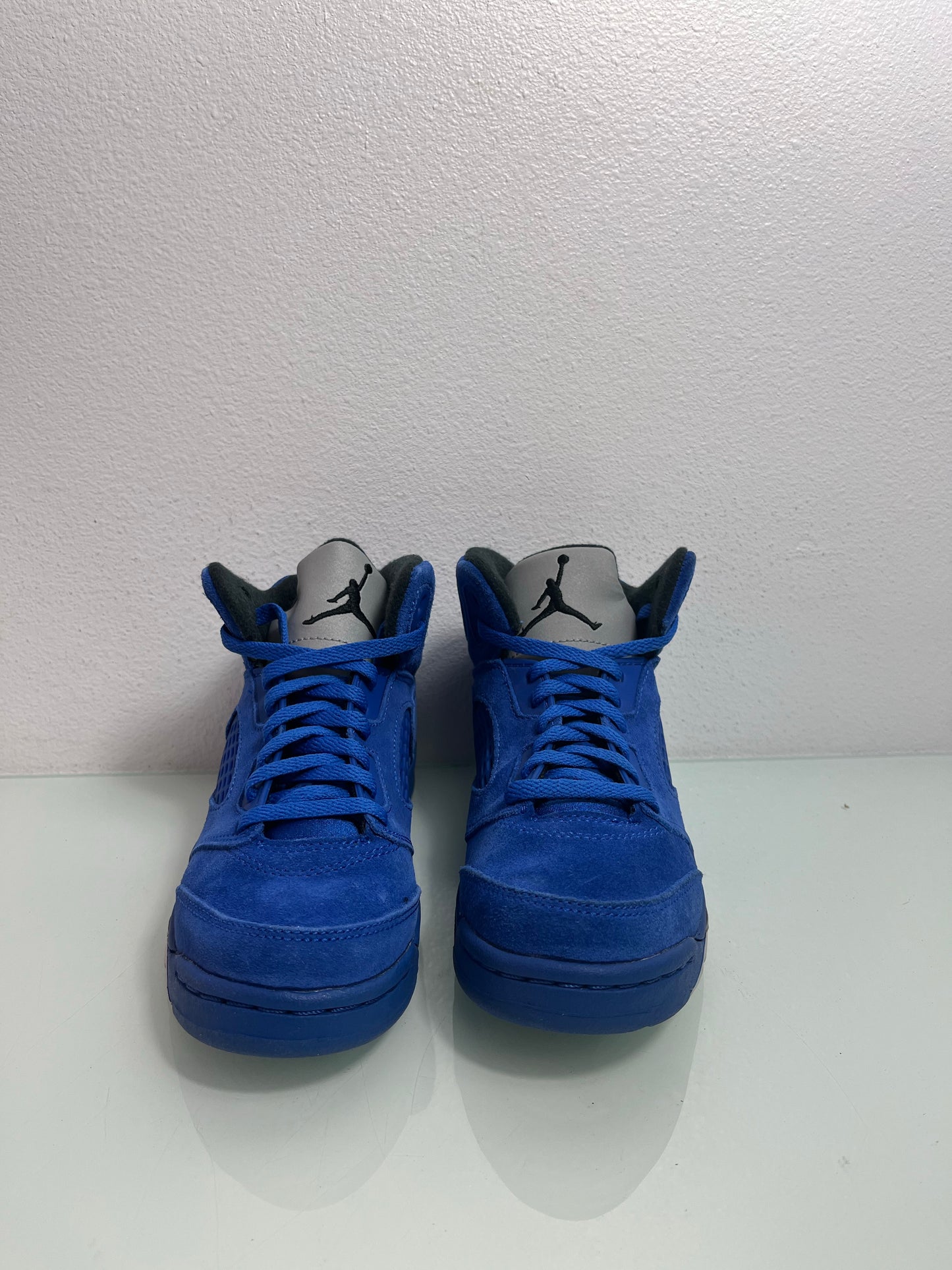 Jordan 5 Retro "Blue" Suede MISMATE Youth's L:1.5 R:1- 440889 401