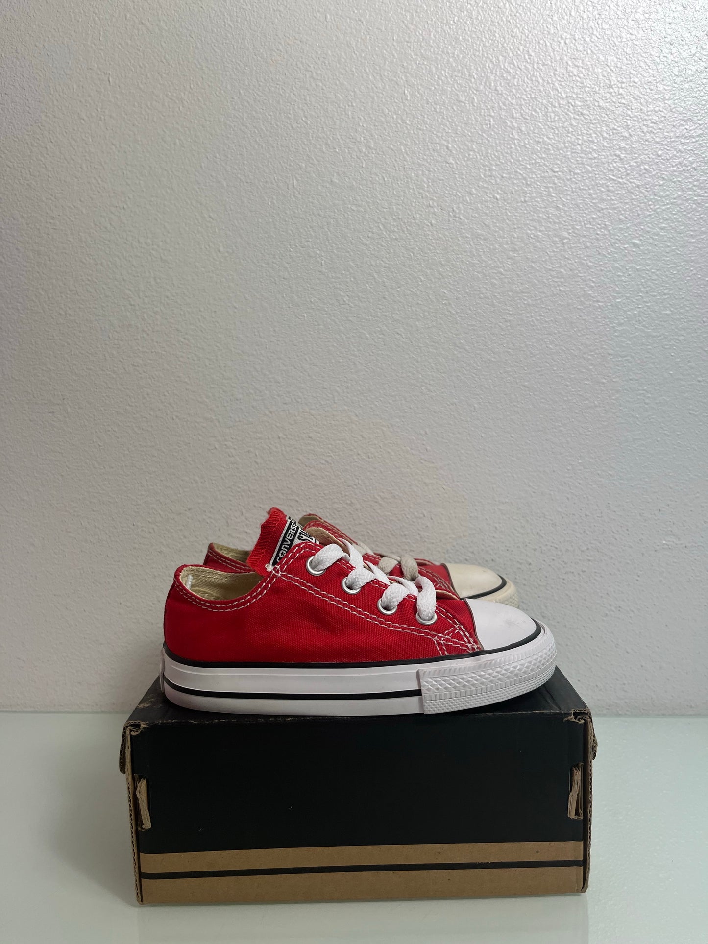 Converse All Star "Red/White" Infant's 7- 7J236