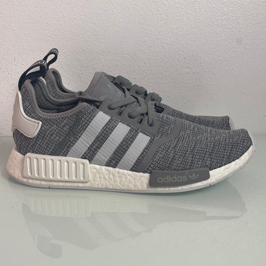 Adidas NMD_R1 Glitch "Solid Grey/White" MISMATE Men's L:10 R:11-BB2886