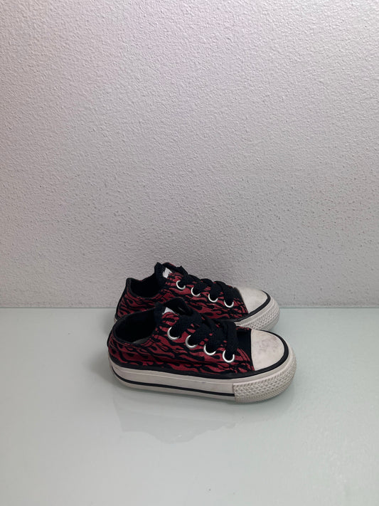 Converse (Fire) "Red/Black" MISMATE Infant's L:4 R:3-710051F