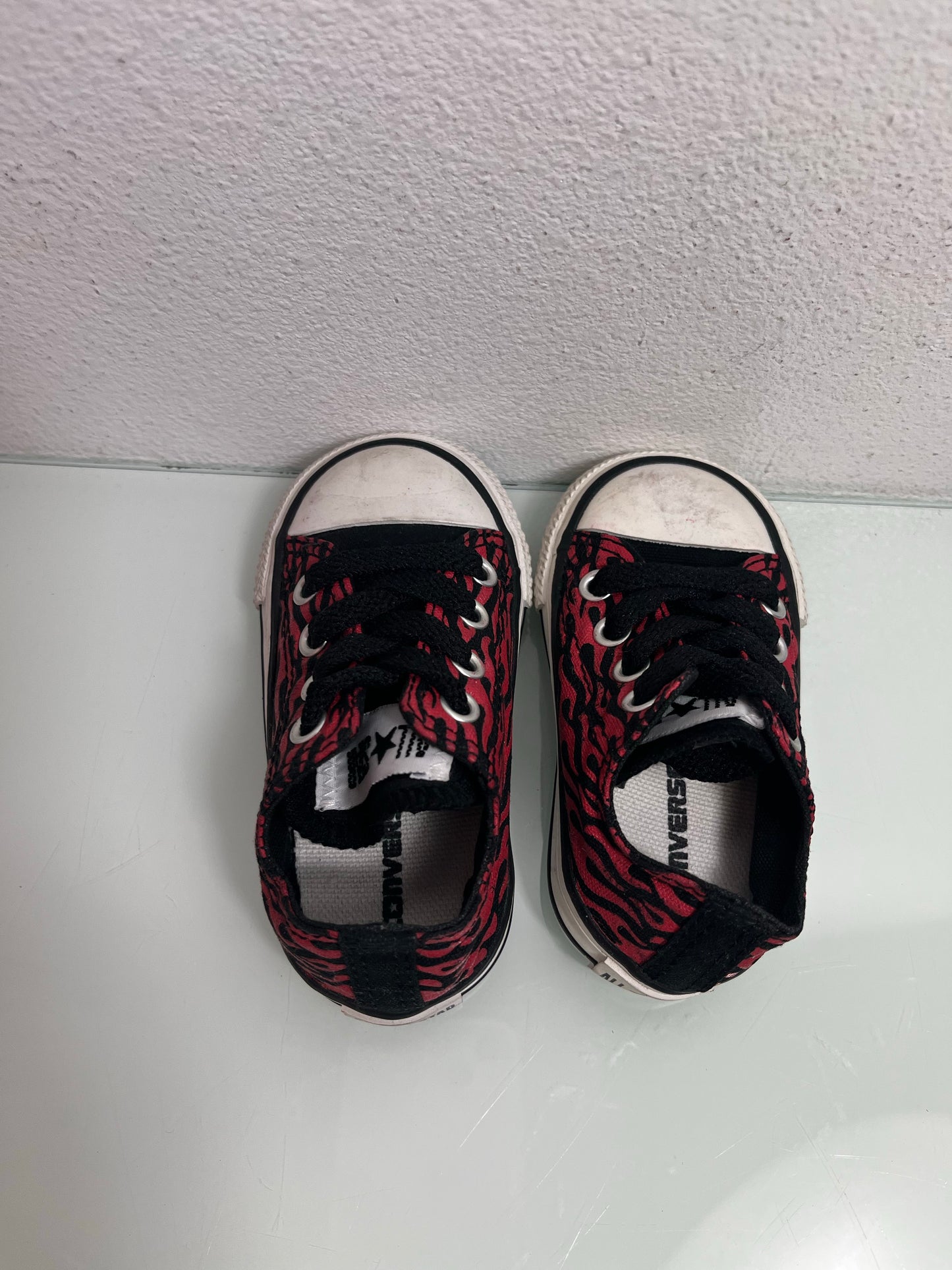 Converse (Fire) "Red/Black" MISMATE Infant's L:4 R:3-710051F