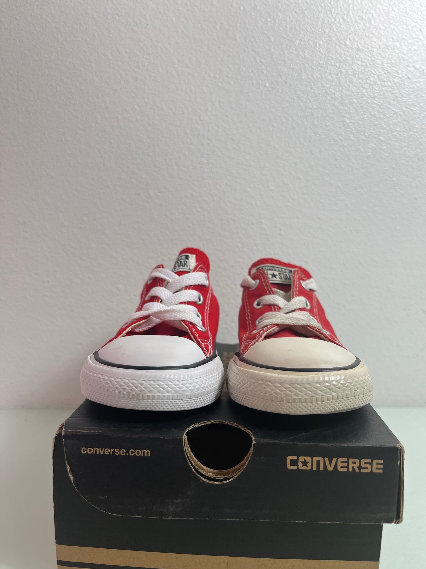 Converse All Star "Red/White" Infant's 7- 7J236