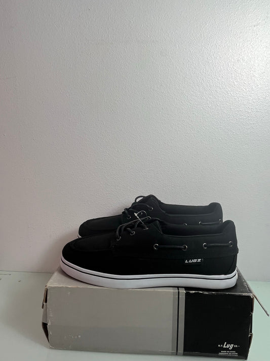 Lugz Boat Shoes "Black/White" Men's 12- MMRHC 060