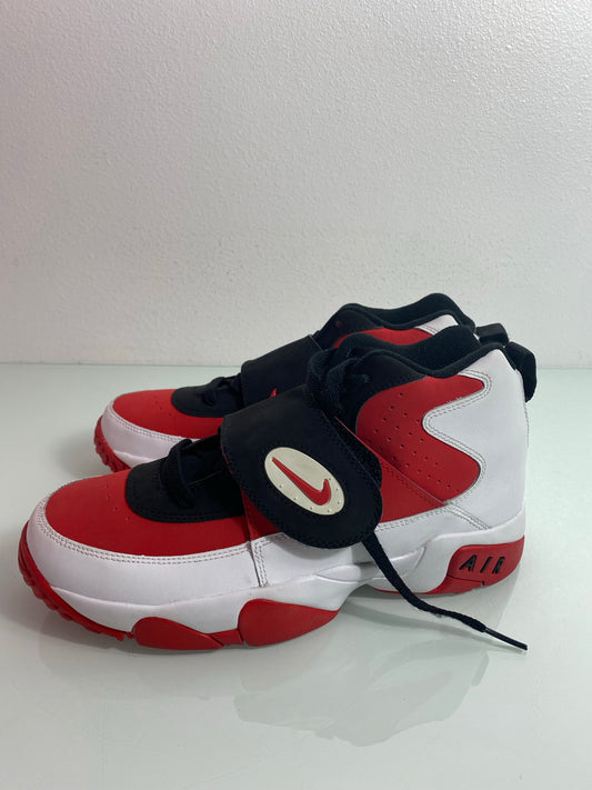 Nike Air Mission "White/Red" Mismat Youth's L:7Y R:6Y - 630911 100