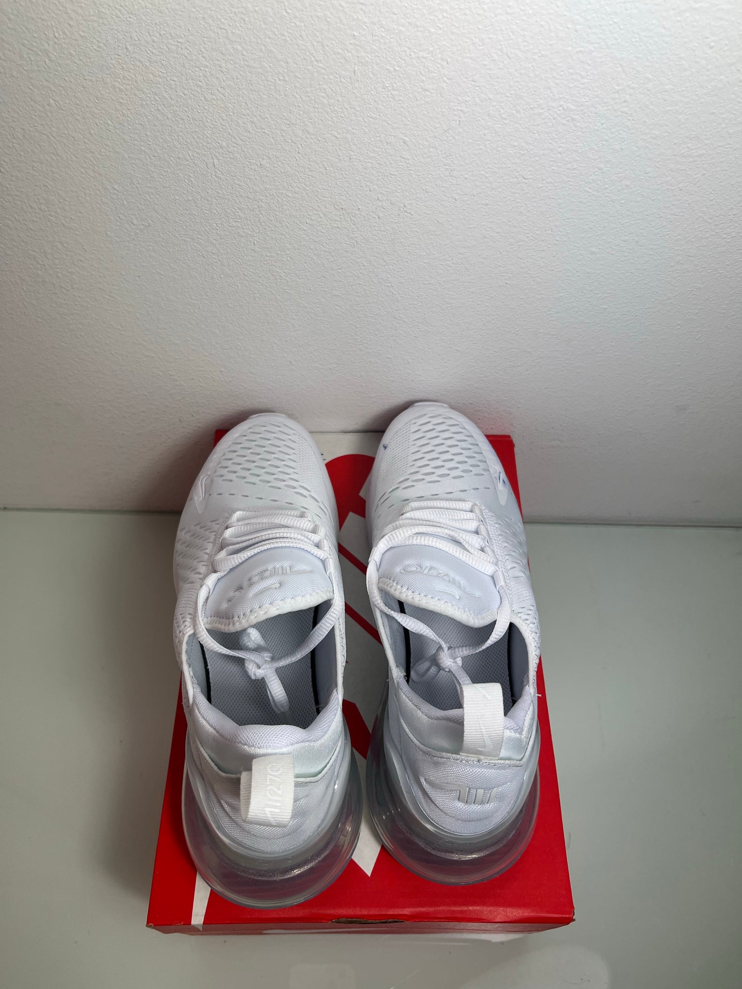 Nike Air Max 270 (GS) "White" Youth's 7Y - 943345 103