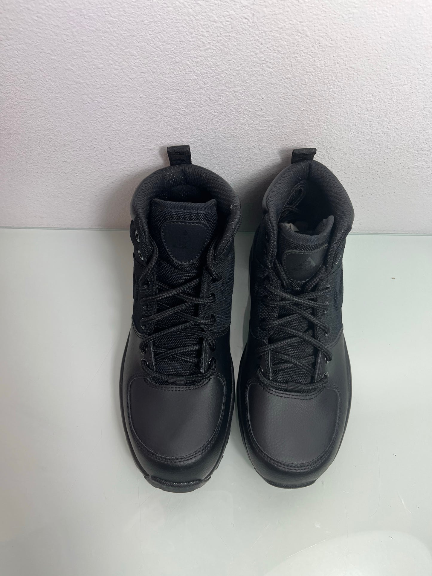 Nike ACG Manoa "Black" Leather Lace Up Boots MISMATE Kid's L:5 R:5.5-613546-001