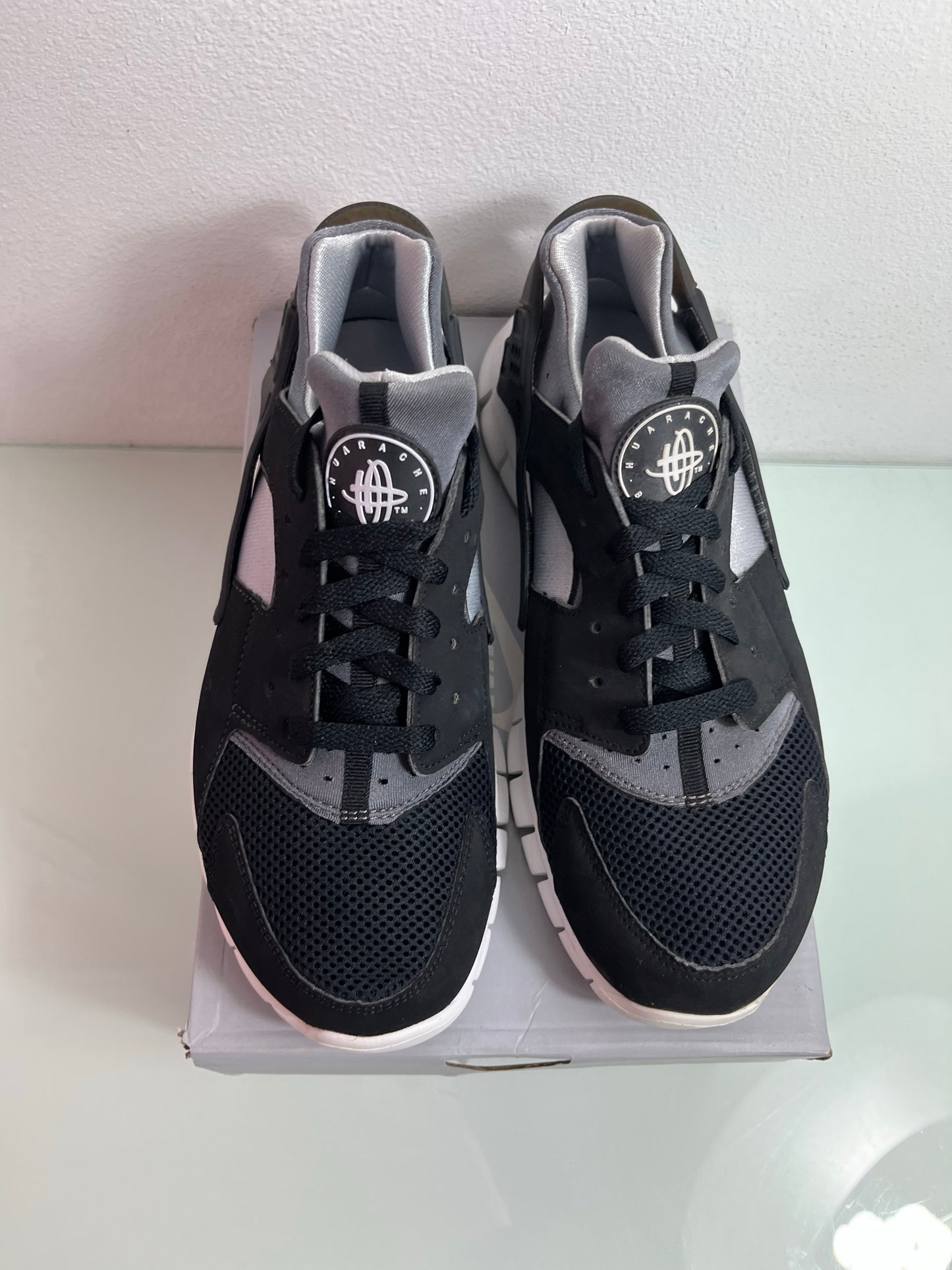 Nike Huarache Free "Black" MISMATE Men's L:9 R:8- 487654 012