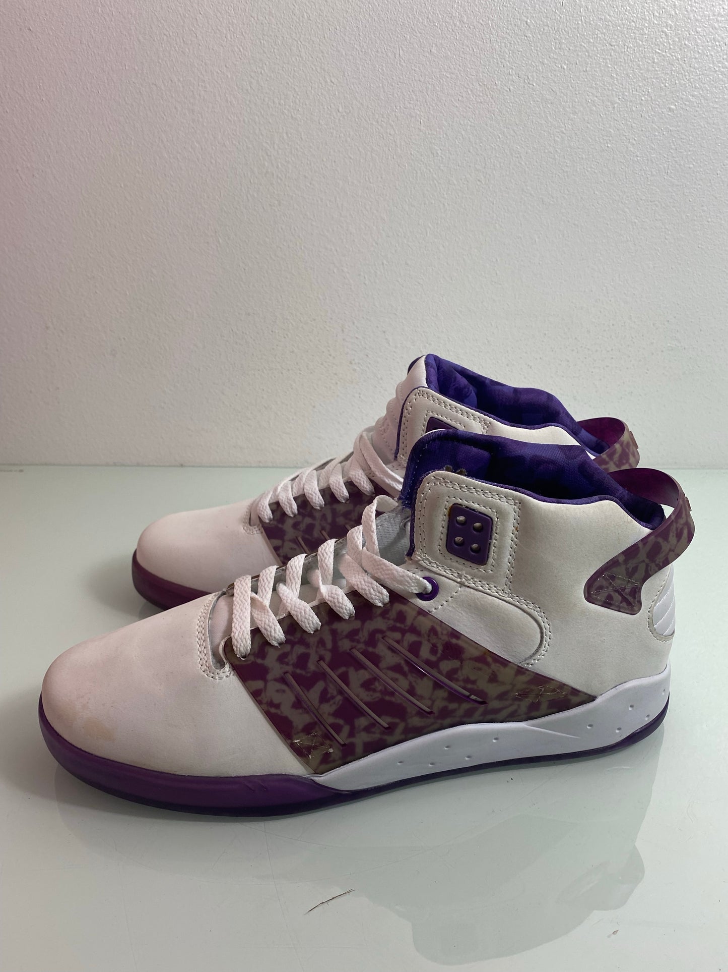 Supra "White/Purple" Men's 11 - S07074