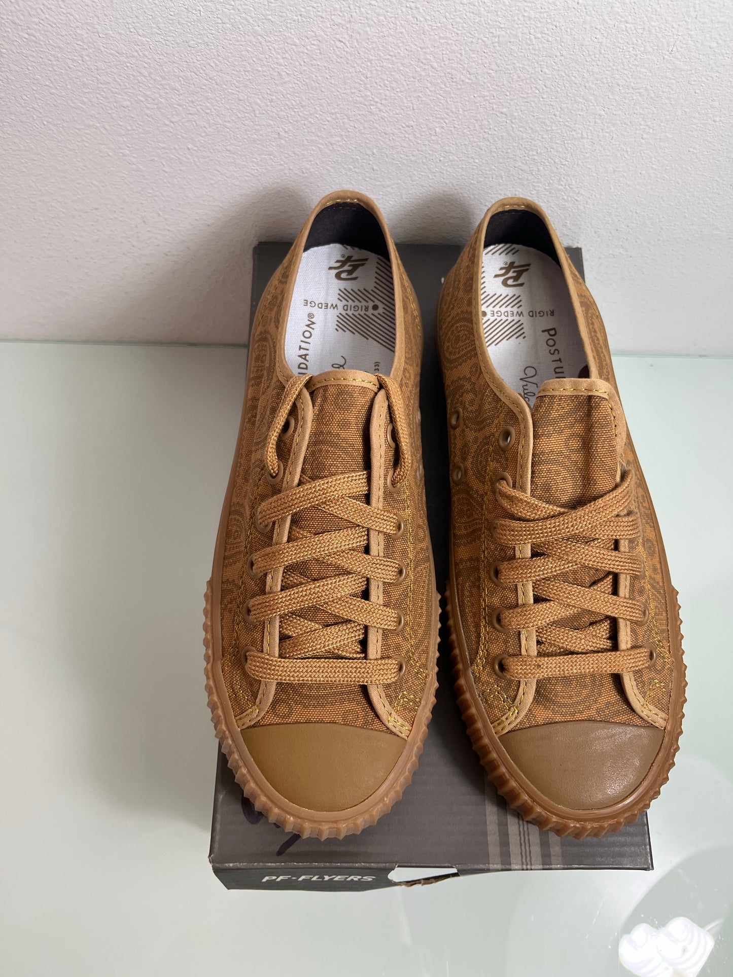 PF Flyers Center Paisley "Tan" Men's 8- PM14OL4J