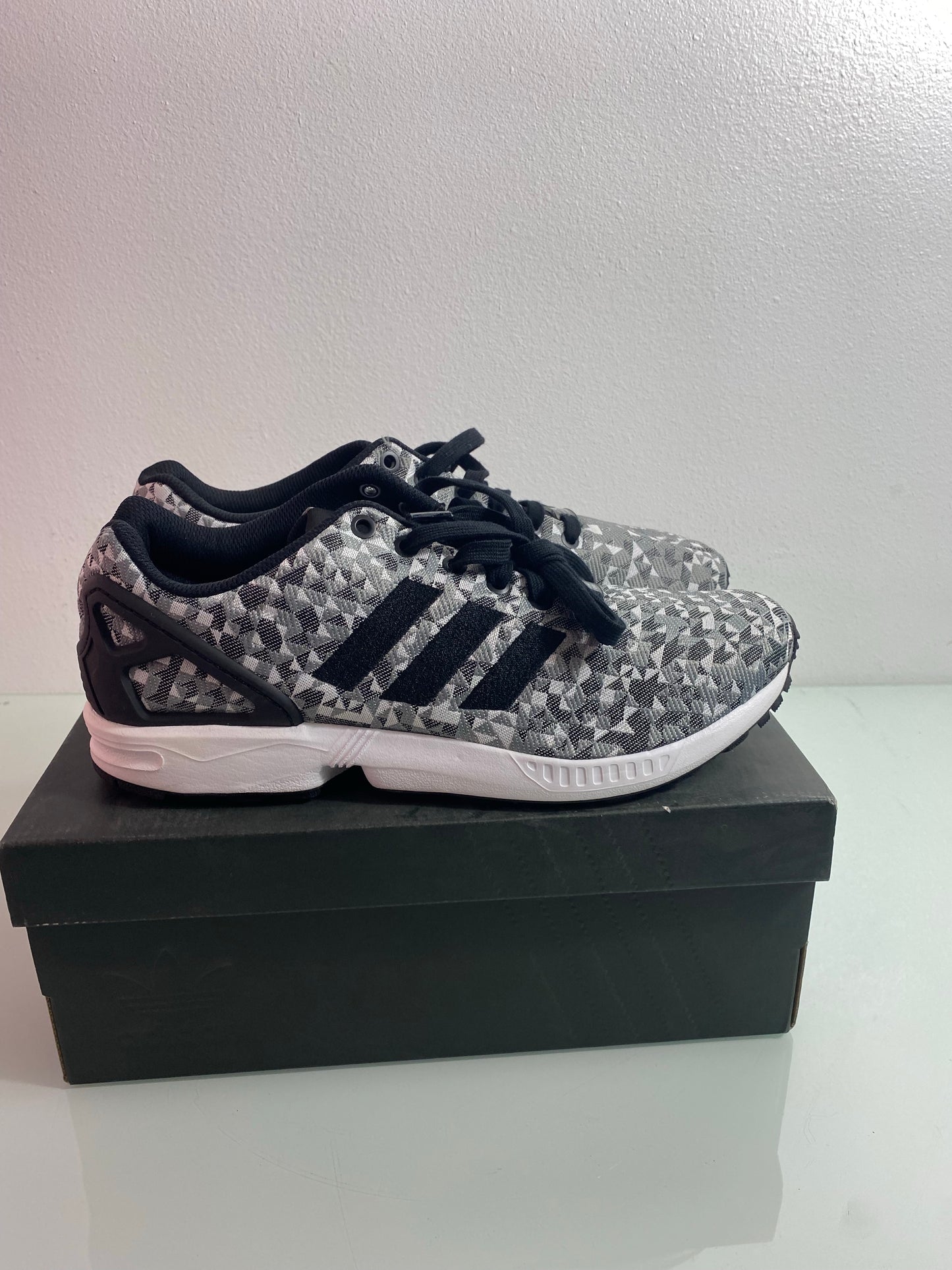 Adidas ZX FLUX WEAVE "Grey" Men's MIMATE L:10 R:9.5 - B34472