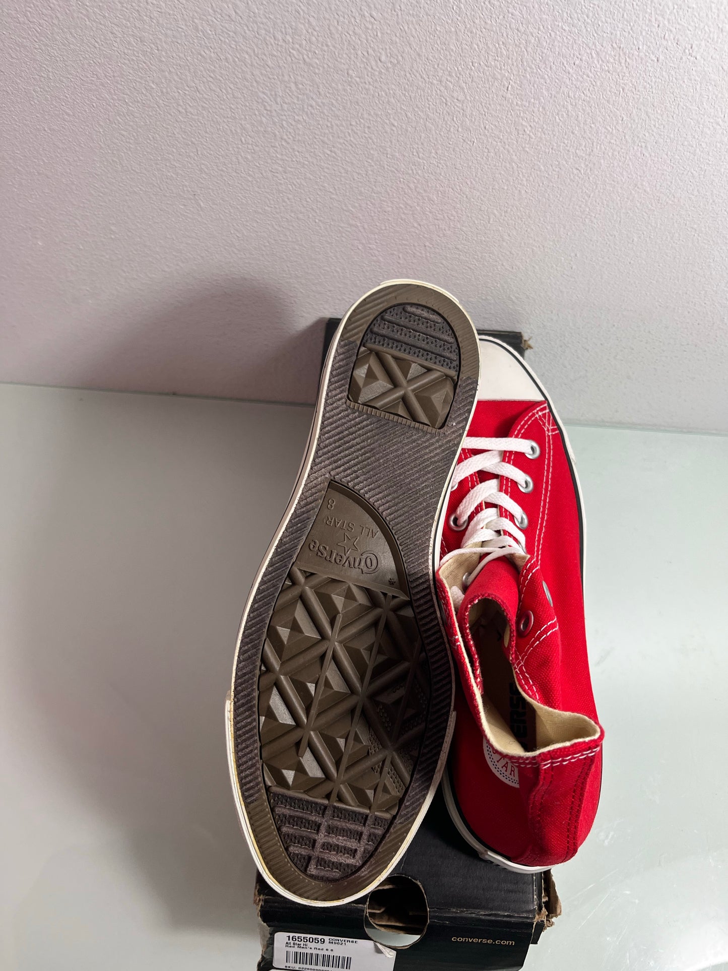 Converse Chuck Taylor All Star "Red" Men's 8- M9621
