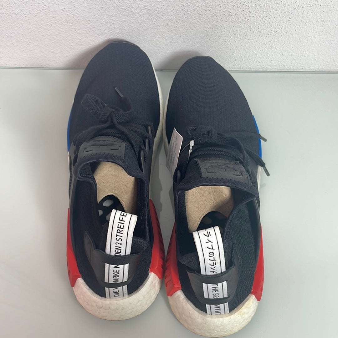 Adidas NMD R1"Black/Red-Blue" MISMATE Men's L:11 R:10- BY1909