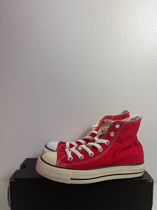 Converse Chuck Taylor All Star High Top "Red/White" Men's 3.5 Women's 5.5-M9621