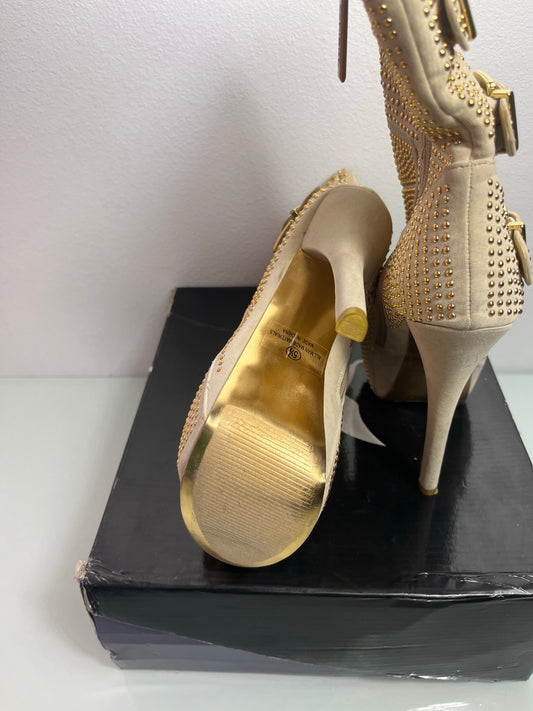 Shiekh Heels "Beige" Women's 5.5