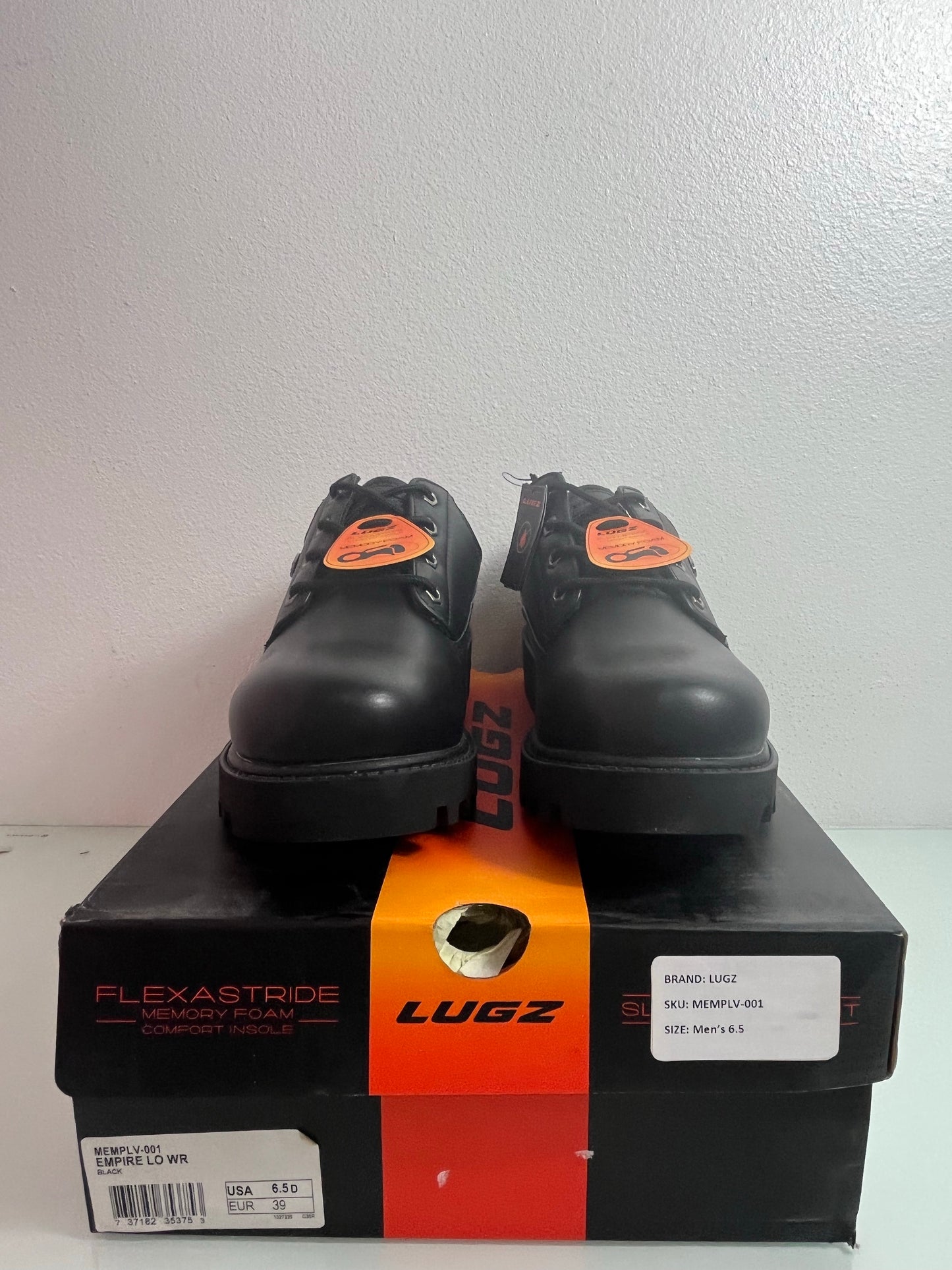 Lugz Empire Low "Black" Men's 6.5- MAMPLV 001