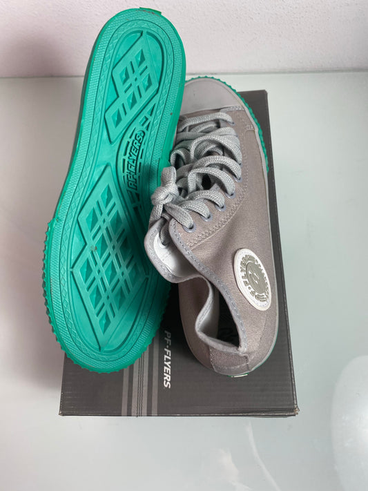 PF Flyers "Grey/Mint" Men's 9 - PM13OH2F